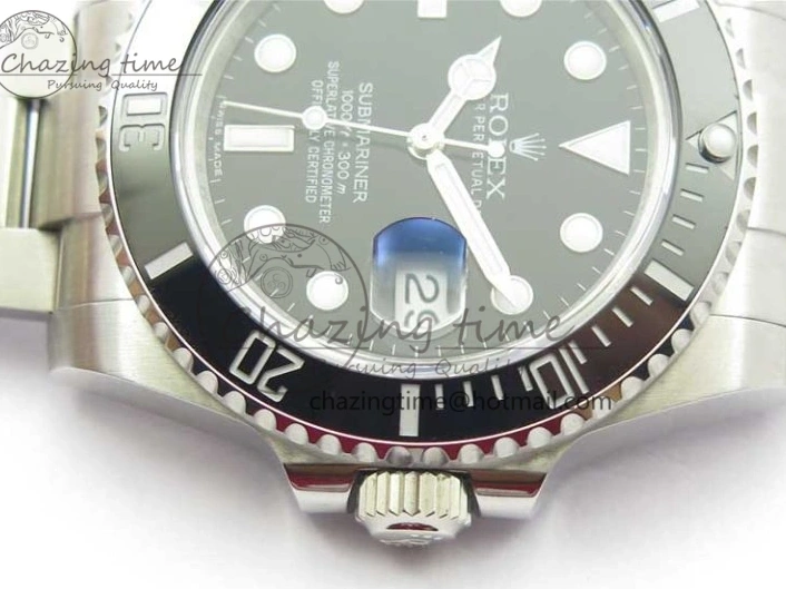 MiroTime 0217 DailyWear Submariner 116610 LN Black Ceramic 316L Bp Maker 1:1 Best Edition Black Dial on SS Bracelet SA3135 V 3019